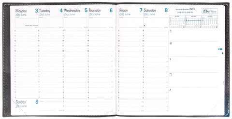 QUO VADIS DESK WEEKLY PLANNER EXECUTIVE 2026