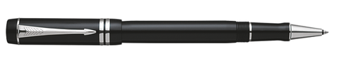 Parker Doufold Rollerball Black w/ Palladium Trim