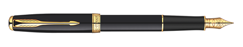 Parker Sonnet Lacquer Black/ Gold Fountain Pen