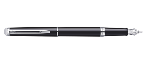 Waterman Hemisphere Black Fountain Pen ST