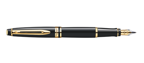 Waterman Expert Black Fountain Pen GT