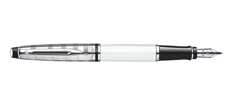Waterman EXPERT Deluxe White Fountain Pen ST